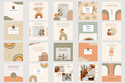 Boho Social Media Templates, a Device Mockup by Le Maison Bohem (Thumbnail 4 of 10)