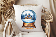 Blue Christmas Clipart, an Illustration by Pixels.Craft (Thumbnail 5 of 7)