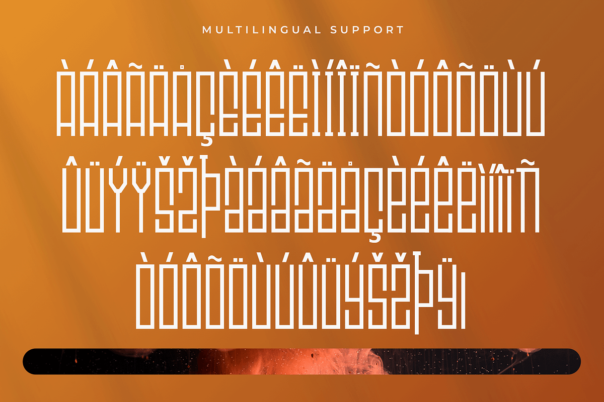 Grandoria - Modern Deco Font, a Sans Serif Font by overlaytemplates (Photo 5 of 5)