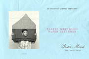Pastel Wrinkled Paper Textures, a Texture Graphic by Purple (Thumbnail 1 of 18)