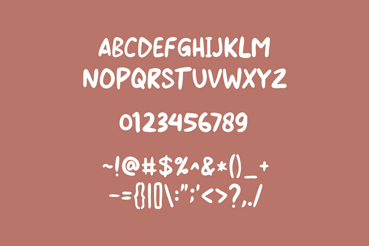 Yokaro Playful Handwritten Font, a Handwritten Font by NTC Graphic (Photo 6 of 7)
