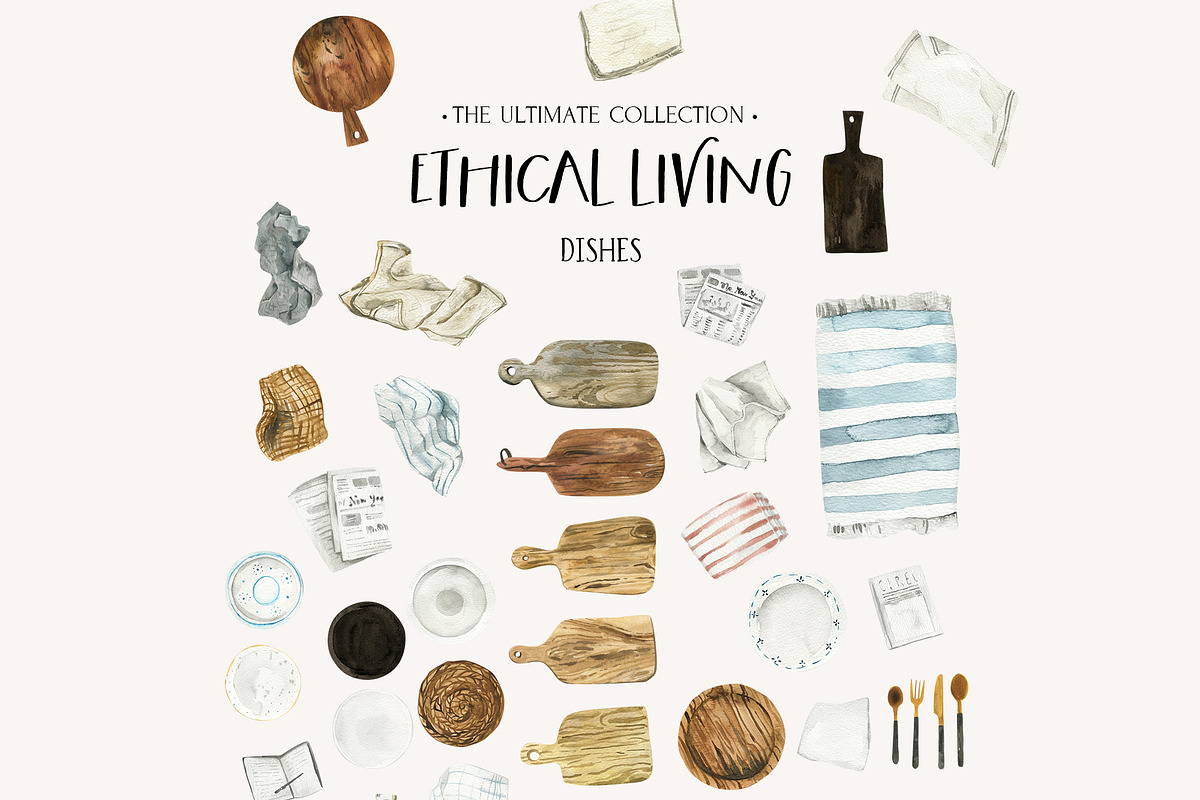ETHICAL LIVING vegan & eco lifestyle, a Healthcare Illustration by Lana Elanor (Photo 17 of 28)