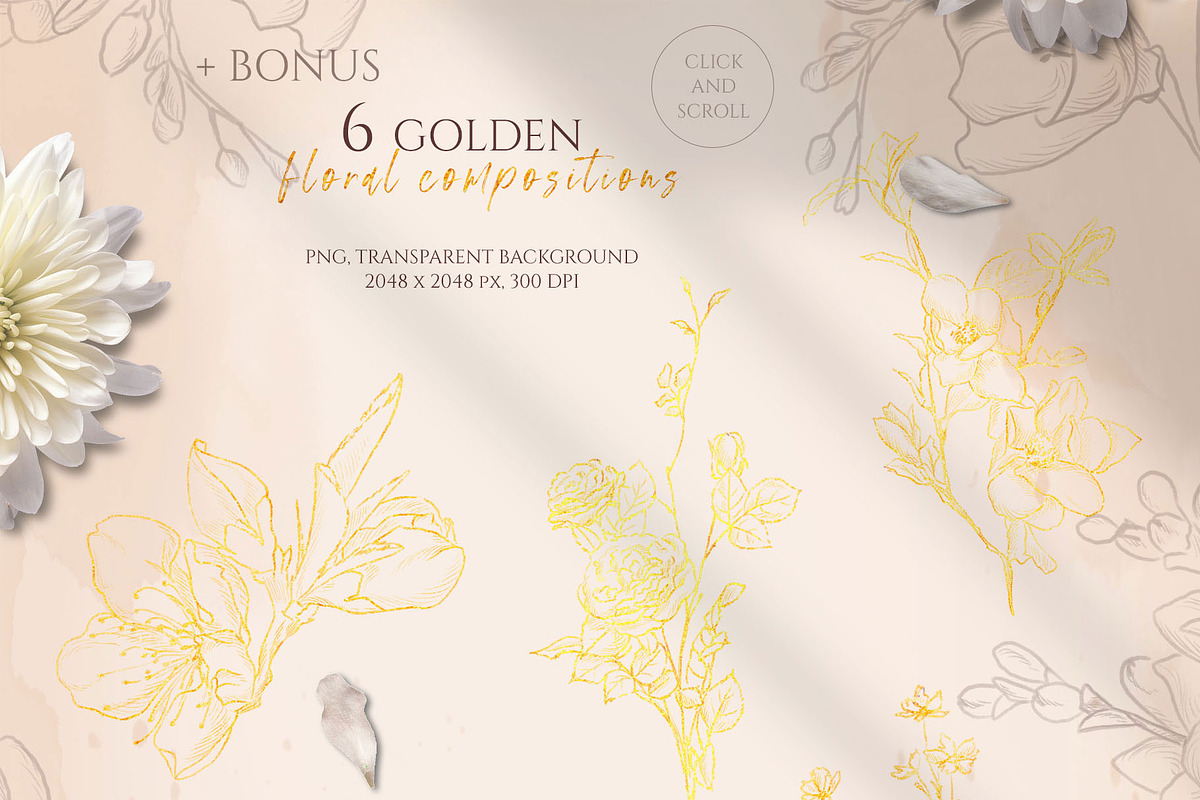 FANTASTIC FLORAL GARDEN collection, a Texture Illustration by Yuliia Lashevska (Photo 7 of 8)
