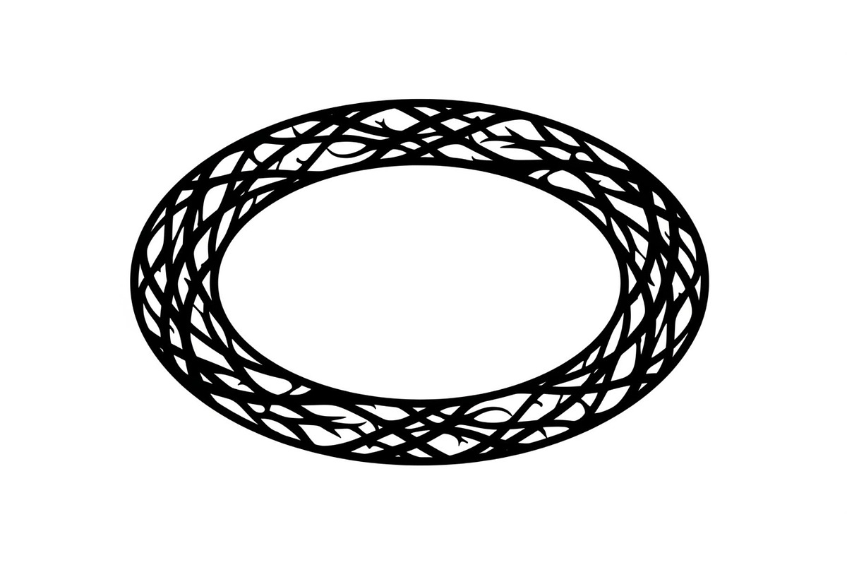 Hand Drawn Oval Scribble Frames, an Illustration by Gfx_Store (Photo 12 of 51)