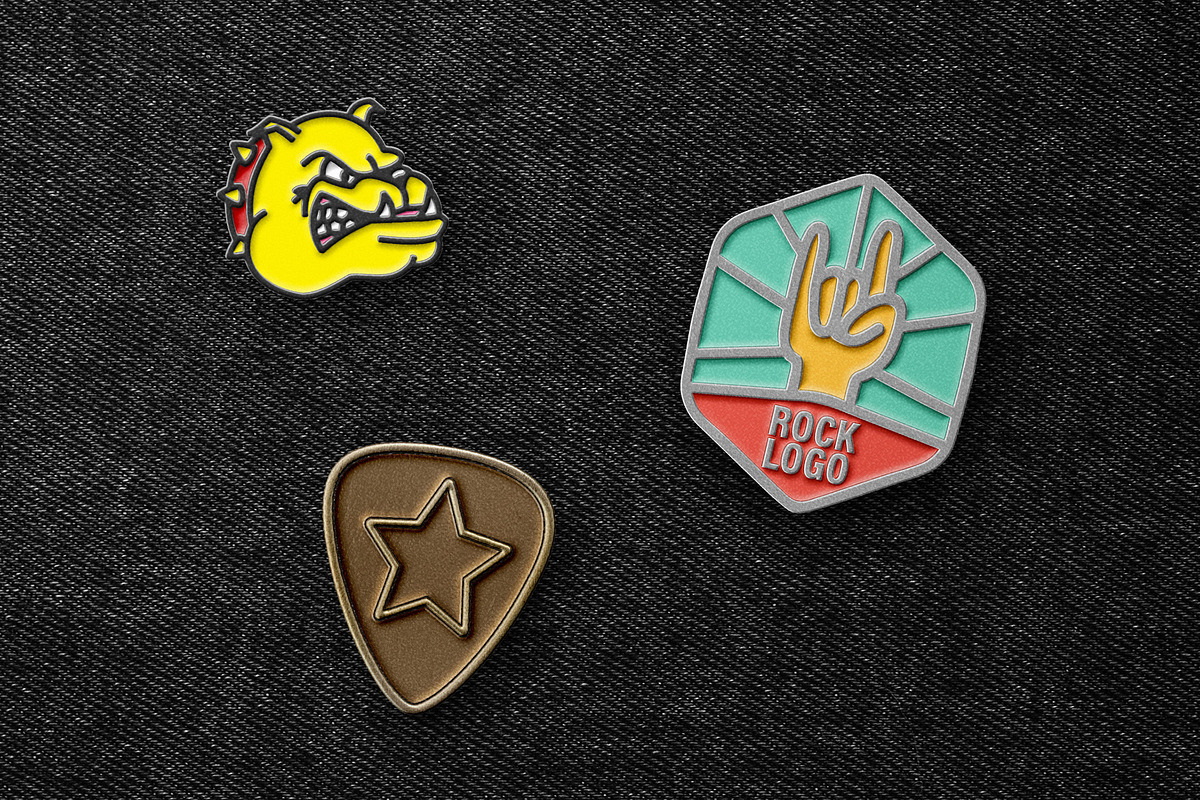 Enamel Pin Mockup, a Product Mockup by pixelbuddha.net (Photo 4 of 11)