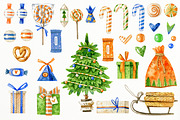 Cute Christmas, an Illustration by babenkoirusa (Thumbnail 3 of 16)