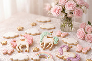 Watercolor Magic Rainbow Unicorn Set, a Decorative Illustration by Carol Lozove (Thumbnail 7 of 74)