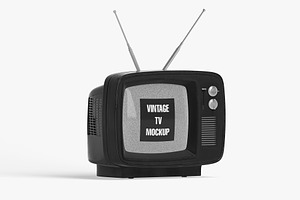 Vintage Tv Mockup Tv, Tv Mockup