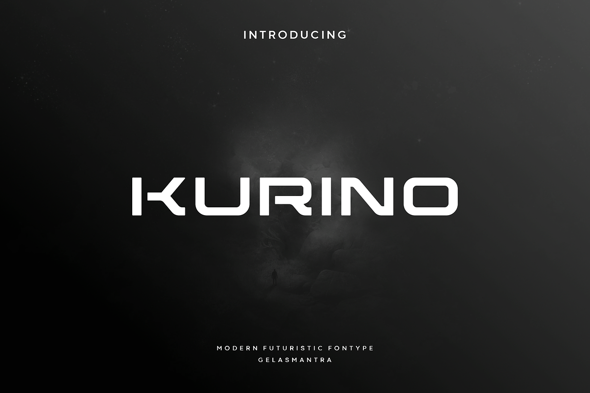 Kurino, a Font by garismantra (Photo 1 of 4)