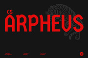 CS Arpheus – Display Sans Serif, a Sans Serif Font by Craft Supply Co. (Thumbnail 1 of 8)