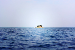 Lonely key  island stock photo containing island and key