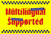 CS Douglas – Bold Font, a Sans Serif Font by Craft Supply Co. (Thumbnail 4 of 8)