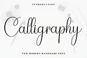 Calligraphy, a Handwritten Font by FreshTypeINK (Thumbnail 1 of 8)