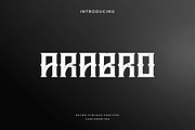 Arabro, a Serif Font by garismantra (Thumbnail 1 of 4)