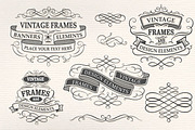 Set of Calligraphy frames, a Decorative Illustration by ARSCOR (Thumbnail 3 of 4)