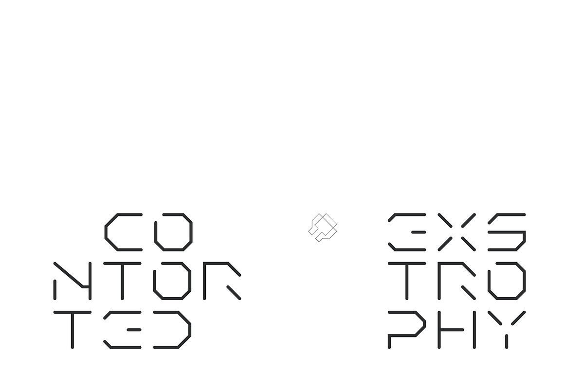 Goxve Futuristic Tech Font, a Font by baqoos (Photo 4 of 7)