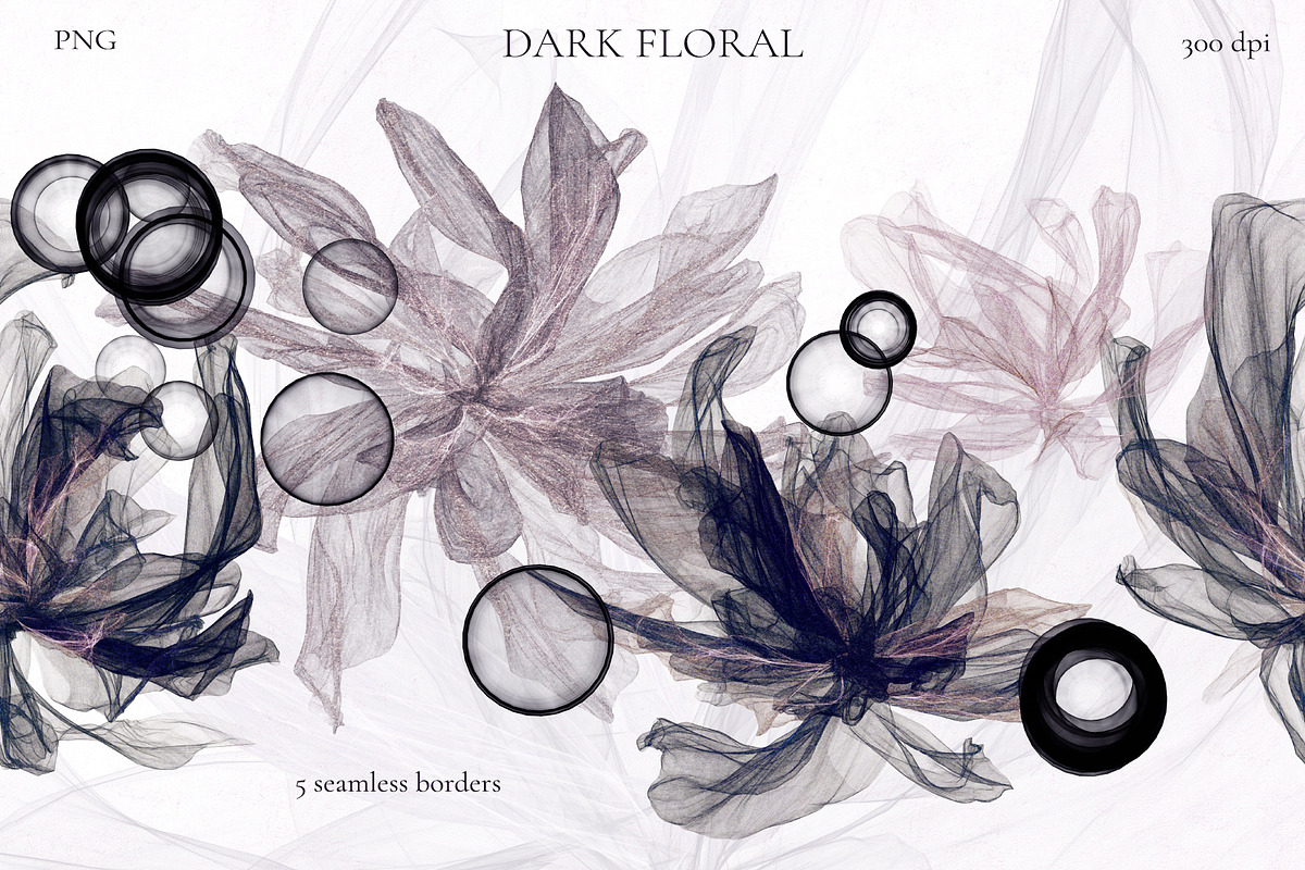 Dark Floral, an Illustration by Salted Galaxy (Photo 12 of 18)