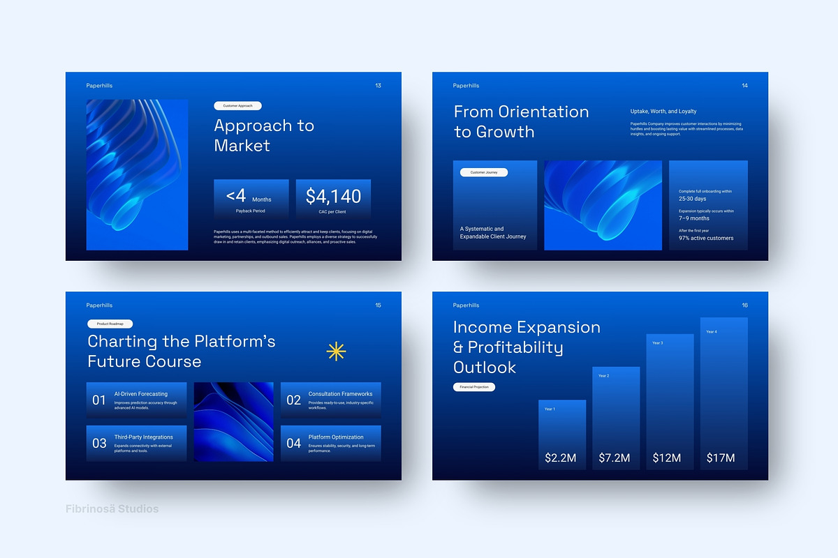 Consulting Pitch Deck Presentation, a Presentation Template by FIBRINOSÄ (Photo 6 of 7)