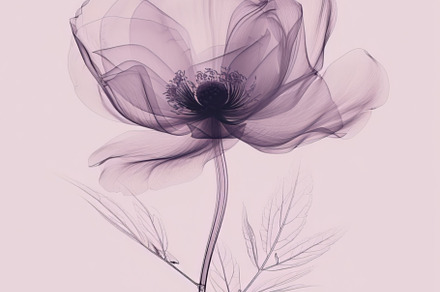 Abstract Black Smoke Floral Design, an Abstract Photo by Natalia Klenova's Shop