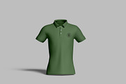 Polo Shirt Mockup, a Shirt Mockup by Bangdastudio (Thumbnail 2 of 8)