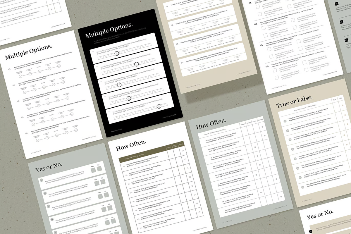 Workbook Creator Templates for Coach, a Stationery Template by ThePhoton (Photo 5 of 11)