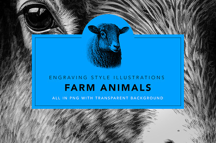 Famr Animals - illustrations