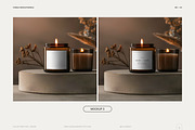 Candle Mockup Bundle • mca-03, a Packaging Mockup by Sjá Agency (Thumbnail 7 of 11)