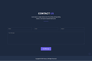 Dark Portfolio CV HTML Template, a Bootstrap Template by Themeplaza (Thumbnail 6 of 6)