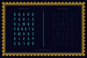 NEWSSTAMP - Retro Display Font, a Font by Rightwheels (Thumbnail 2 of 9)