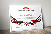 Certificate Word | PSD | AI, a Stationery Template by Curve Design (Thumbnail 1 of 4)