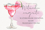 Watercolor Cocktail Illustration Set, an Illustration by Maria B. Paints (Thumbnail 29 of 33)