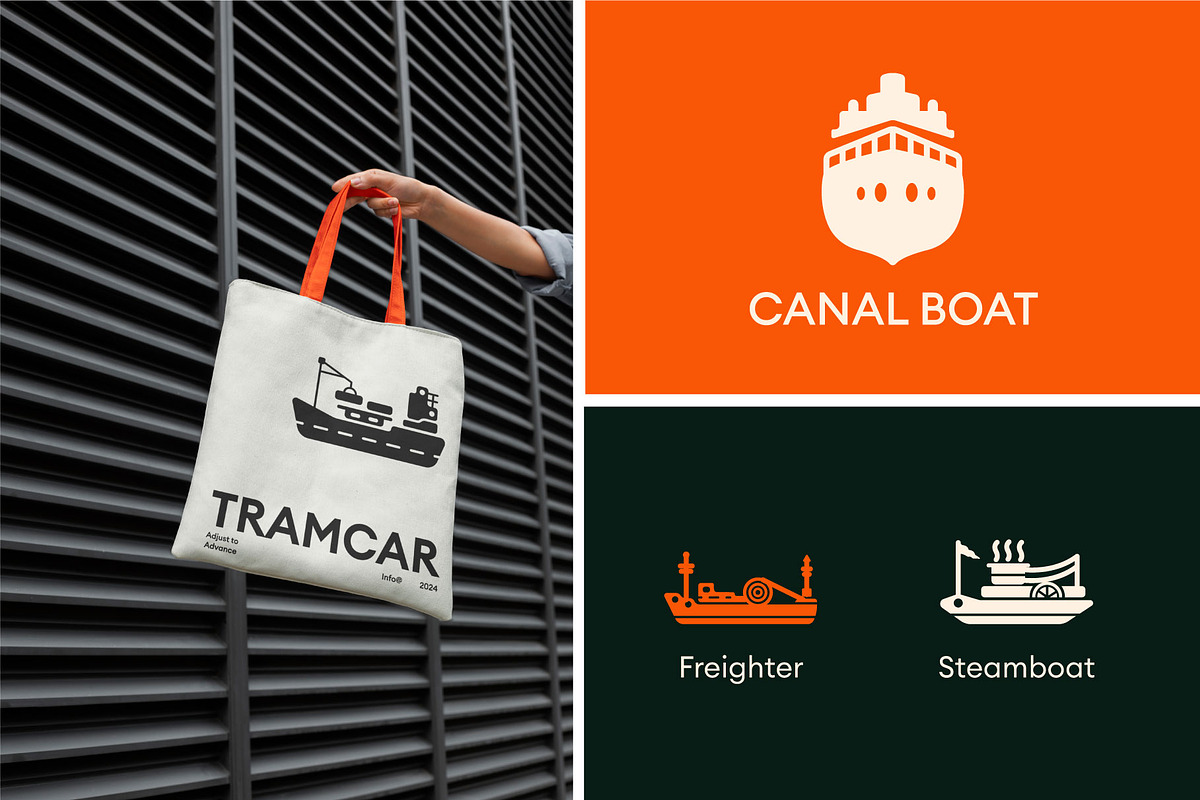 Water Transportation Icons, a Solid Icon by Prosymbols (Photo 4 of 6)
