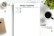Modern Simple CV Word Template, a Resume Template by BestResumes.Co (Thumbnail 4 of 7)