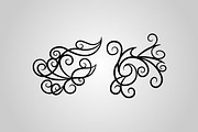 50 Ornamental Flourishes (Vector), an Object Graphic by BIOWORKZ (Thumbnail 3 of 5)