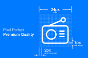 Icon bundle – Made for iOS, an Outline Icon by IconUncle (Thumbnail 6 of 7)