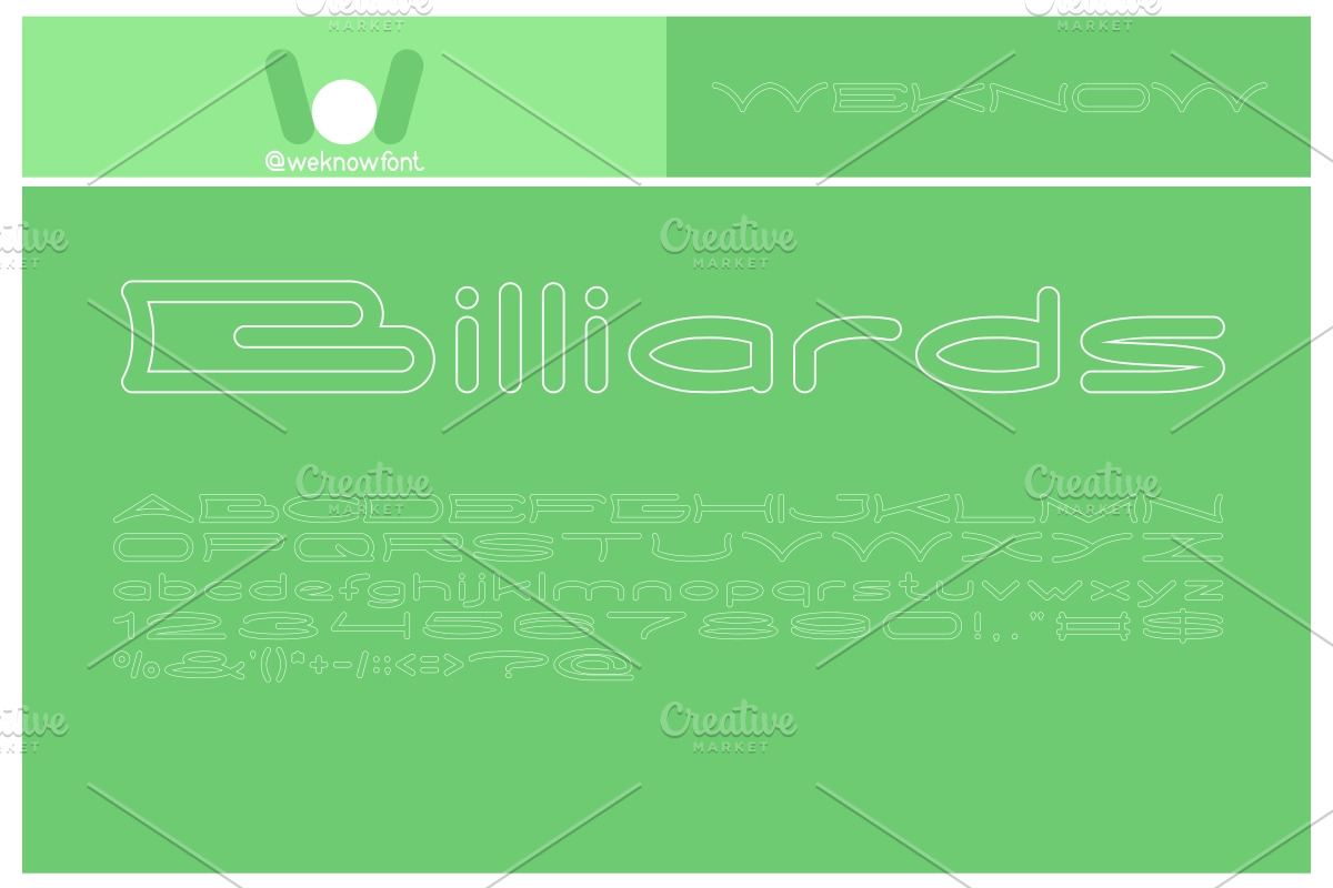 metro city font, a Font by weknow (Photo 4 of 5)