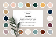 Instagram Highlight Covers Boho Vol2, a Social Media Template by Geometrica Bureau (Thumbnail 3 of 6)