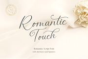 Romantic Touch, a Handwritten Font by Larin Type Co. (Thumbnail 1 of 12)