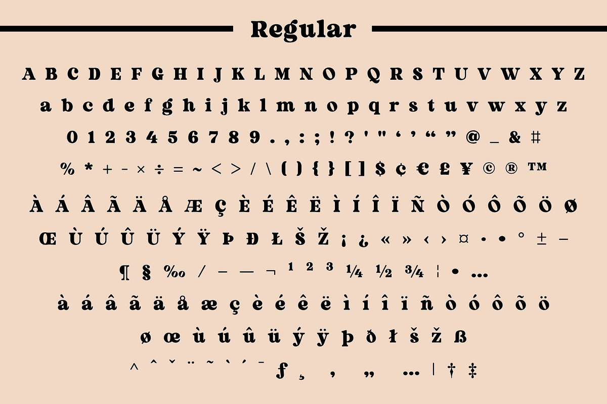 Fox Rustic: 7 Font Styles, a Serif Font by Fox7 By Rattana (Photo 11 of 18)