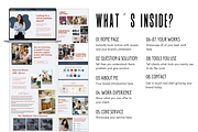 Virtual Assistant Website Template, a Design Template by thecyella.co (Thumbnail 3 of 4)