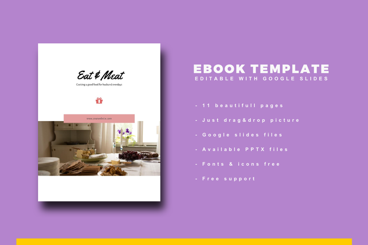 Recipe Book Template - Google Slide, a Brochure Template by rivatxfz (Photo 1 of 4)
