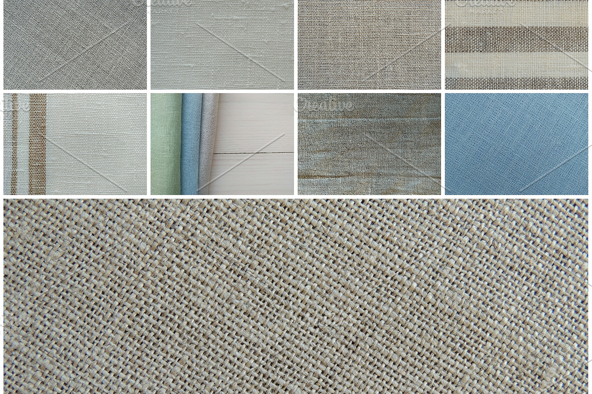 SALE! Linen fabric background bundle, an Abstract Photo by OksanaAn (Photo 5 of 5)