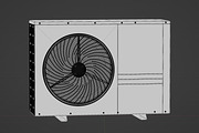 Heat pump, an Object 3D Model by fahad121 (Thumbnail 5 of 5)