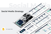 Social Media Strategy Google Slides, a Presentation Template by JetzTemplates (Thumbnail 1 of 4)