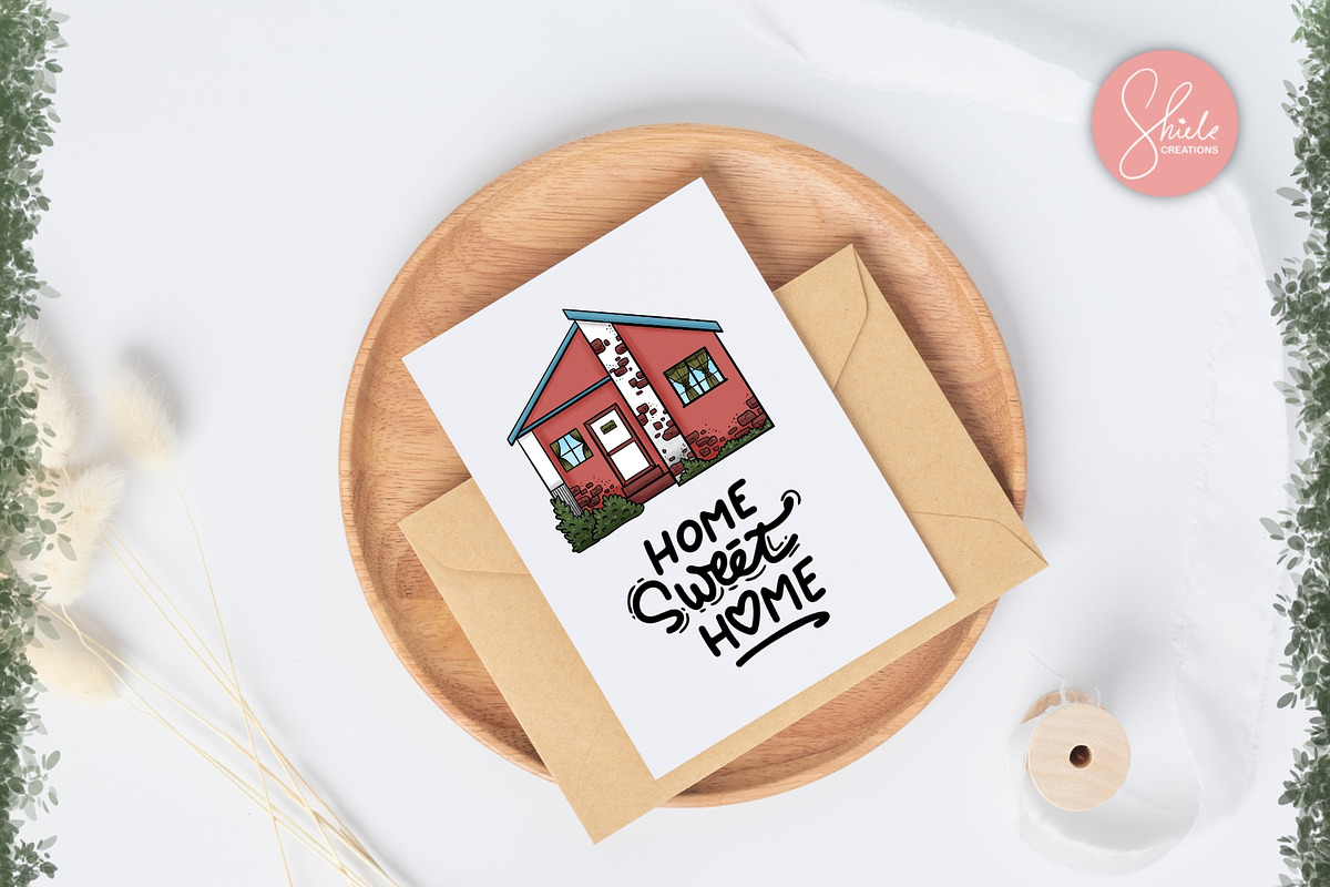 10 Houses Clipart Bundle - Colored, an Object Illustration by shielscreations (Photo 4 of 5)