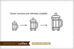 Minimal Coffee Icons