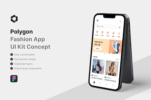 Polygon_Fashion App UI Kit