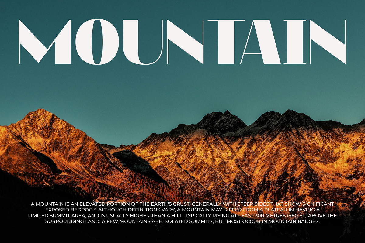Munges Complete Family, a Sans Serif Font by Fitrah Type (Photo 7 of 14)