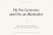 The Paloma - Modern Serif Font, a Serif Font by TypeFounder (Thumbnail 8 of 10)