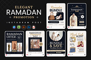 Elegant Ramadan Sale - Social Media, a Social Media Template by Jiwstudio (Thumbnail 1 of 4)